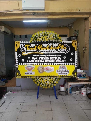 Papan Bunga di Sukahurip Tamansari